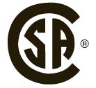 CSA Logo in black and white
