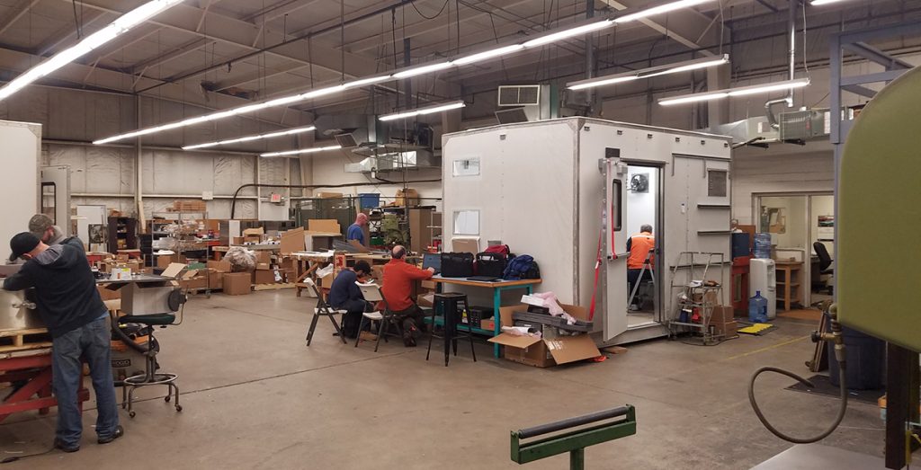 Control panel assembly team in Pensylvania