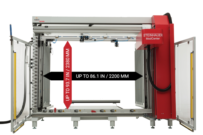nvent Steinhauer ModCenter up to 2380 mm x 2200 mm