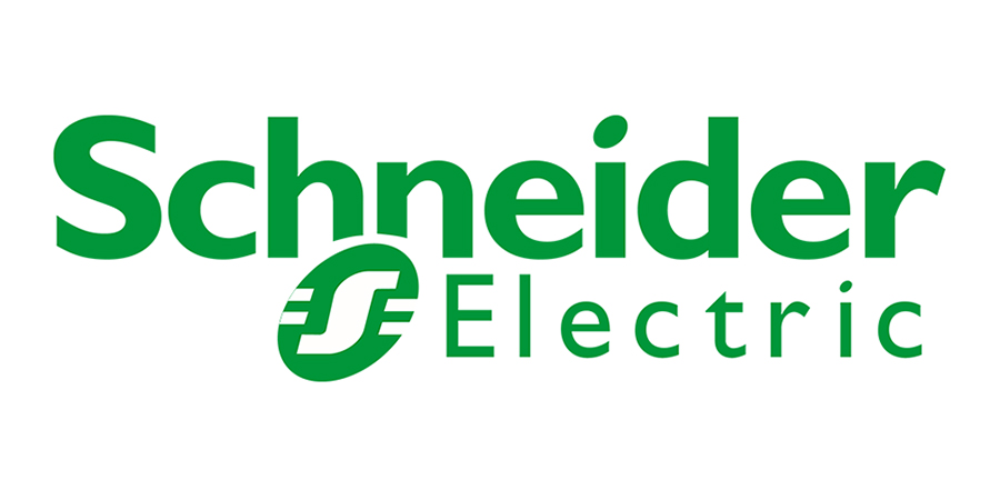 Schneider electric logo in green